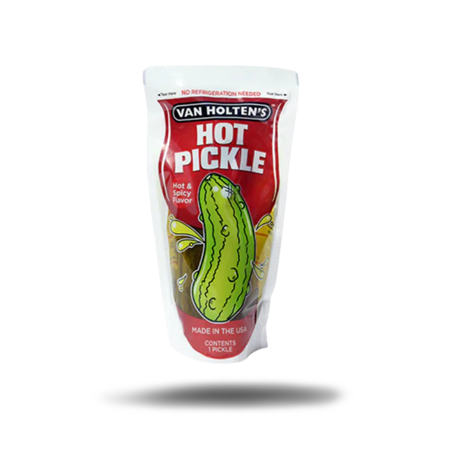 Van Holtens - Hot Pickle-in-a-Pouch (290g) - Candytraum