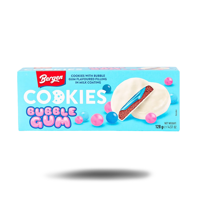 Bergen Cookies Bubble Gum (128g)