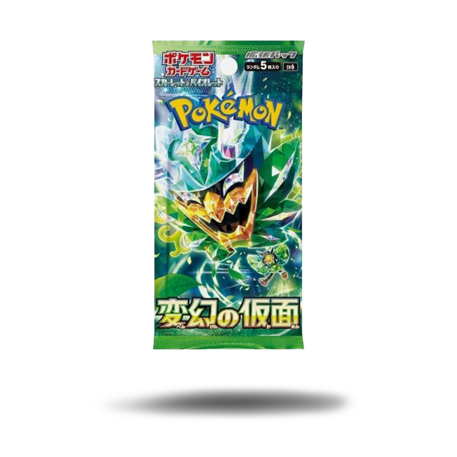 Pokémon Mask of Change Booster SV6 Scarlet & Violet - Japanisch (Einzelbooster)