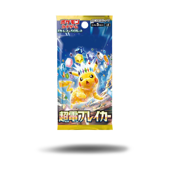 Pokémon Super Electric Breaker SV8 - Japanisch (Singlebooster)