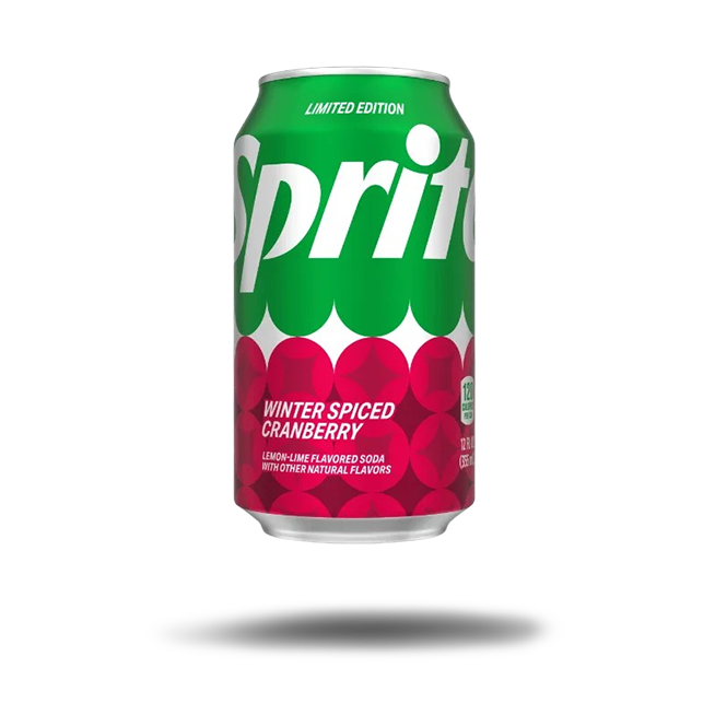 Sprite Winter Spiced Cranberry (355 ml)