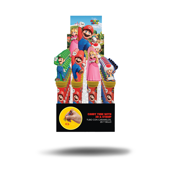 Super Mario Candy Tumbe Jelly Beans Stempel (8g)