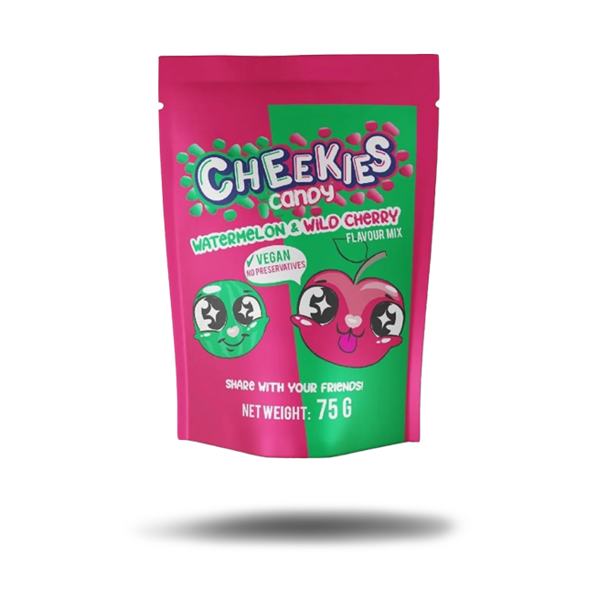 Cheekies Candy Watermelon & Wild Cherry (75g)
