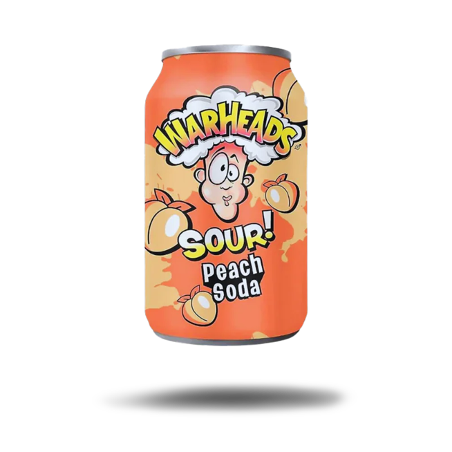 Warheads Sour Peach Soda (330g)