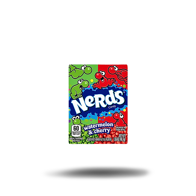Nerds Watermelon Cherry (46,7g) - Candytraum
