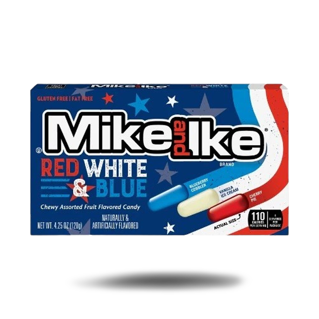 Mike and Ike Red White & Blue (120g)
