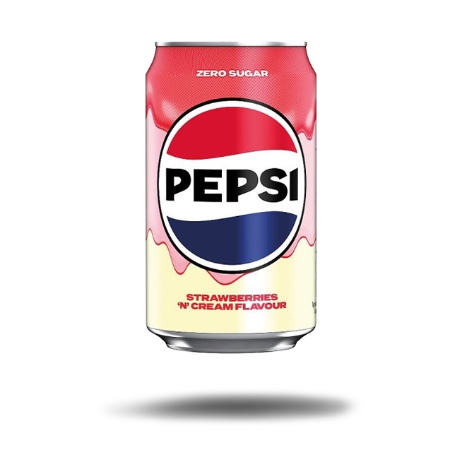 Pepsi Strawberries n Cream (330ml)