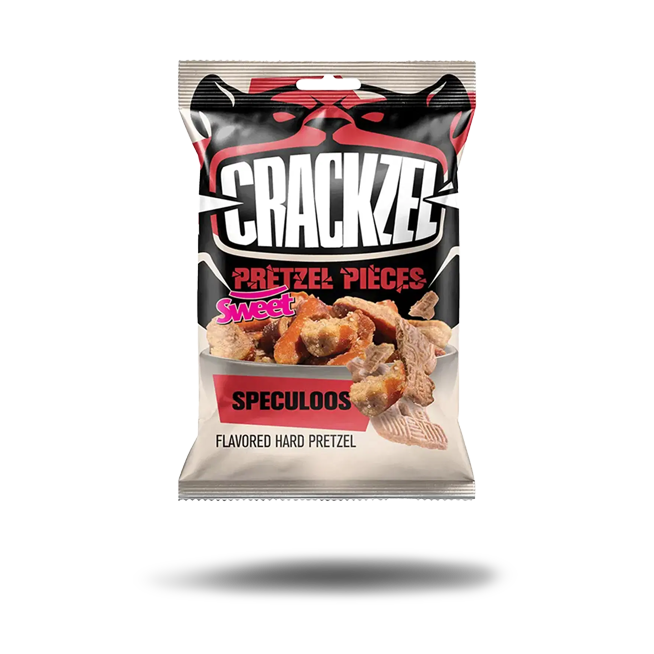 Crackzel Pretzel Pieces - Sweet Speculoos (85g)