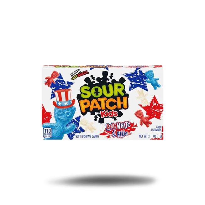Sour Patch Red White and Blue (87g) - Candytraum
