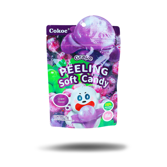 Cokoc Peeling Soft Candy Grape (75g)