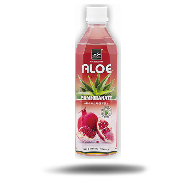 Tropical Aloe Vera Pomegranate (500ml) - Candytraum