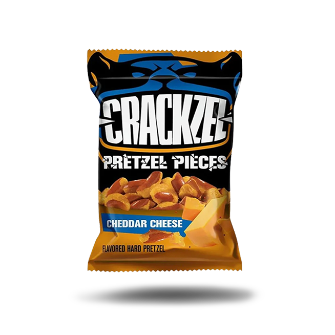 Crackzel Pretzel Pieces - Cheddar Cheese (85g) - Candytraum