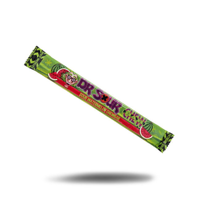 Dr. Sour Sour Watermelon Chewbar (50g) - Candytraum