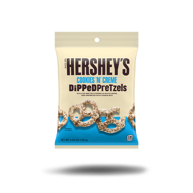 Hershey's Cookies'N'Creme Dipped Pretzels (120g) - Candytraum