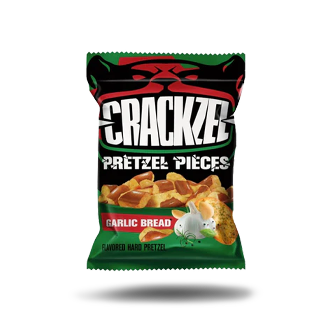 Crackzel Pretzel Pieces - Garlic Bread (85g) - Candytraum