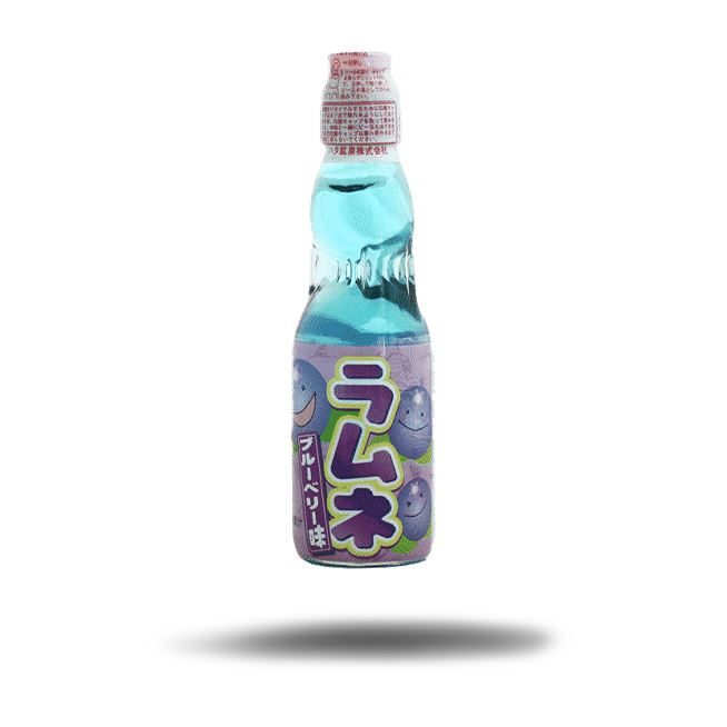 Hata Kosen Ramune Blueberry (200ml) - Candytraum