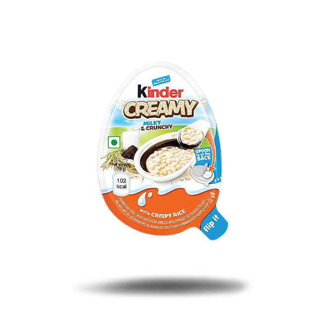 Kinder Creamy Milky & Crunchy (19g) - Candytraum