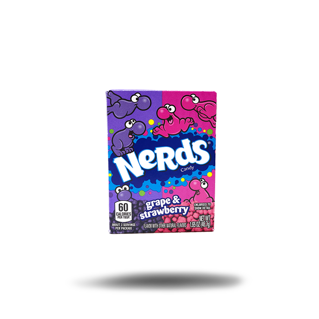 Nerds Grape & Strawberry (46,7g) - Candytraum