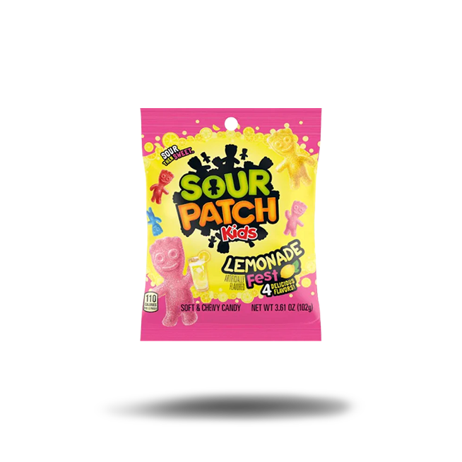 Sour Patch Kids Lemonade Fest (102g) - Candytraum