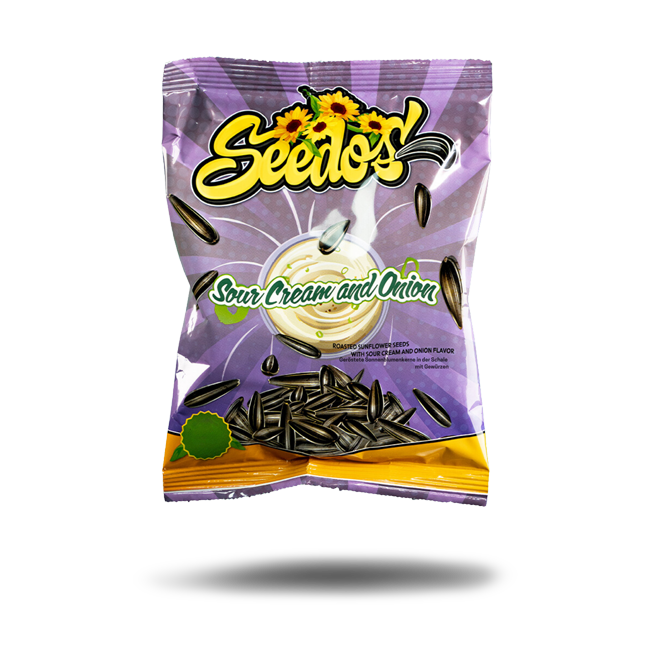 Sonnenblumenkerne Seedos Sour Cream and Onion (120g)