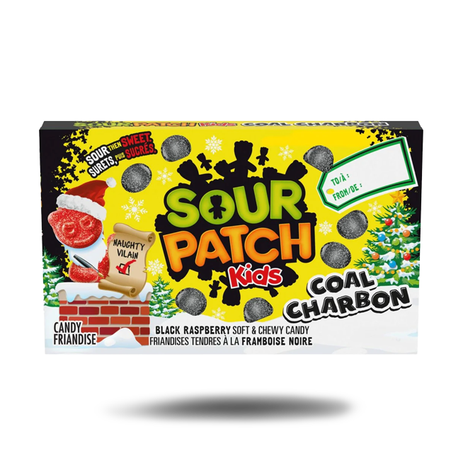 Sour Patch Kids Coal Charbon Soft & Chewy (100g)