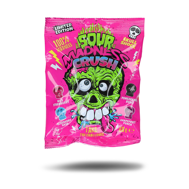 Sour Madness Crush 'Take The Challenge' Bonbons (60g)
