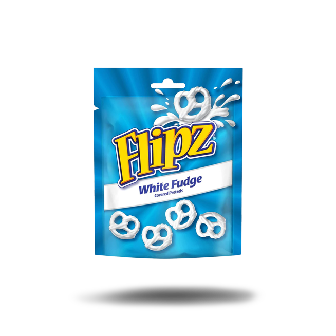 Flipz White Fudge (90g) - Candytraum