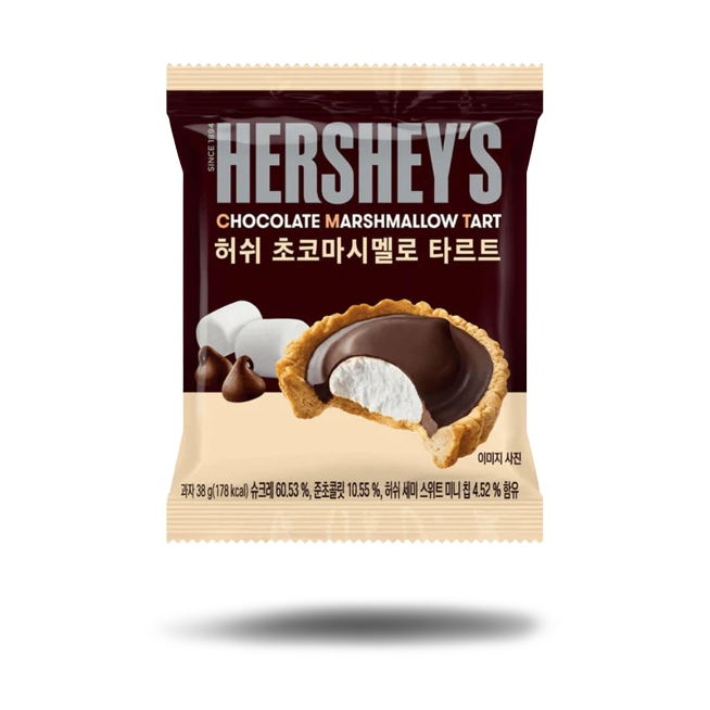 Hersheys Chocolate Marshmallow Tart (38g) MHD 06.12.2024