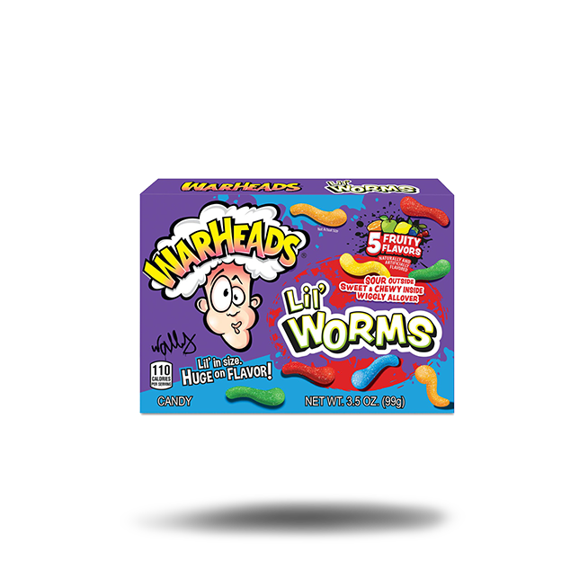 Warheads Lil' Sour Worms (99g) - Candytraum