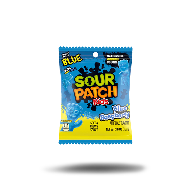 Sour Patch Blue Raspberry (102g) - Candytraum