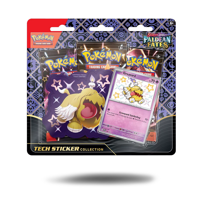 Pokémon Paldeas Schicksale / Paldean Fates - 3 Booster - Englisch