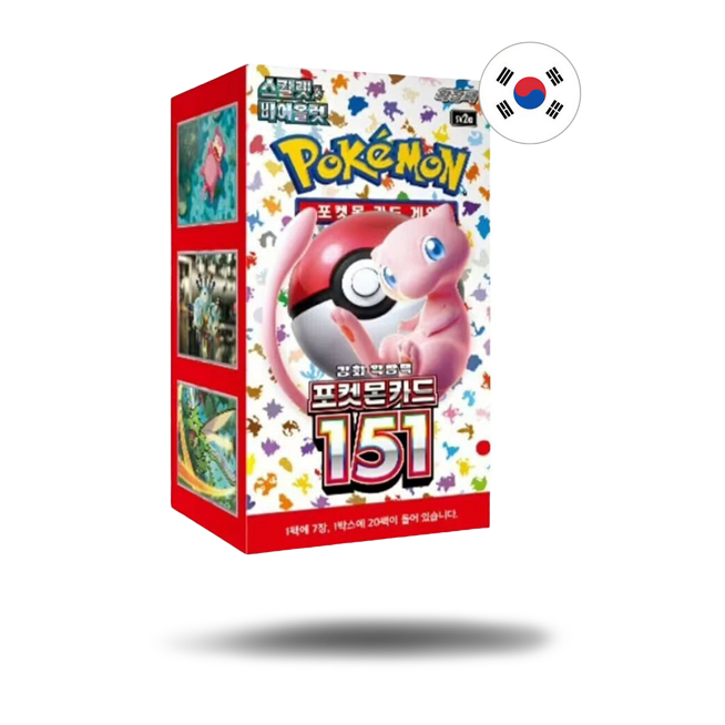 Pokémon 151 Booster Box sv2a - Koreanisch