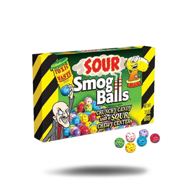 Toxic Waste Sour Smog Balls (84g) - Candytraum