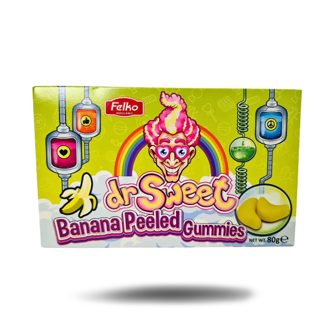 Dr. Sweet Banana Peeled Gummies (80g)