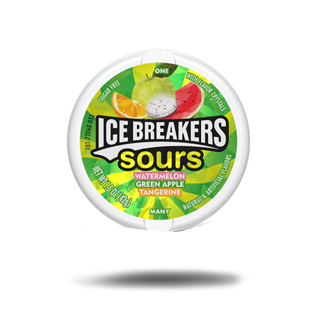 Ice Breakers Sours Fruits (42g) - Candytraum