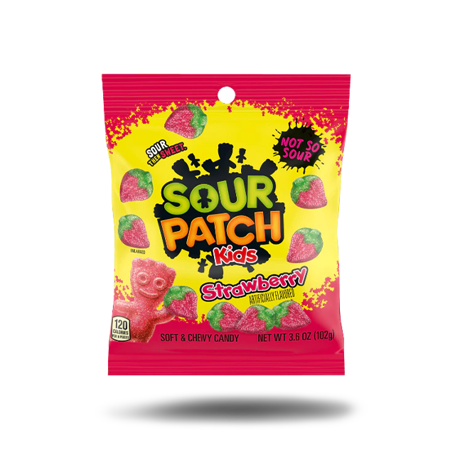 Sour Patch Kids Strawberry (102g) - Candytraum