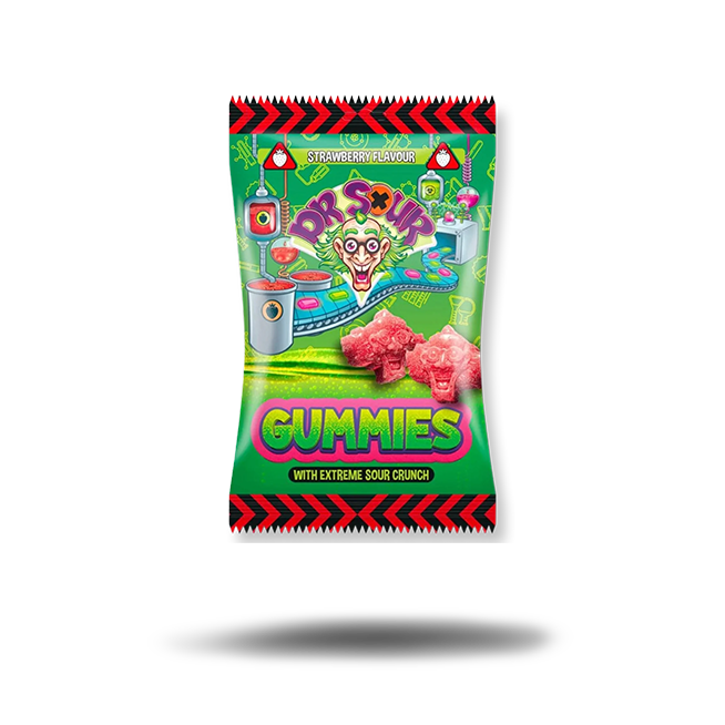 Dr. Sour Gummies Strawberry (200g) - Candytraum