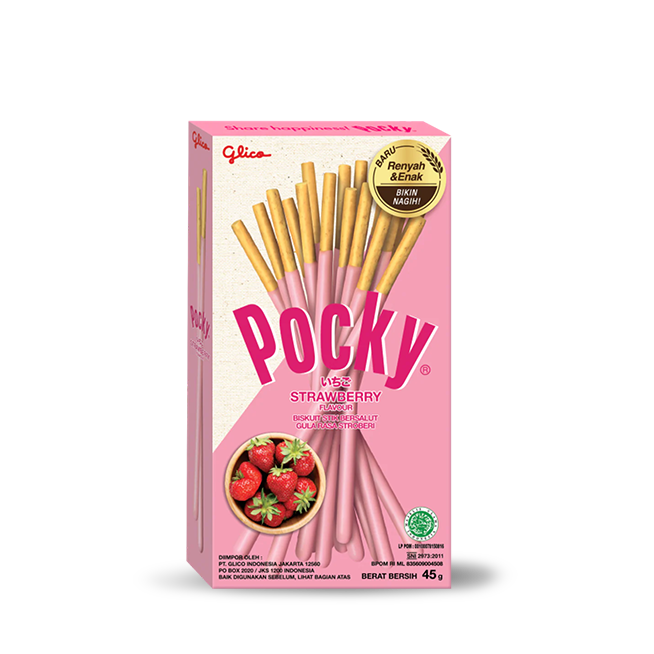 Pocky Strawberry (47g) - Candytraum